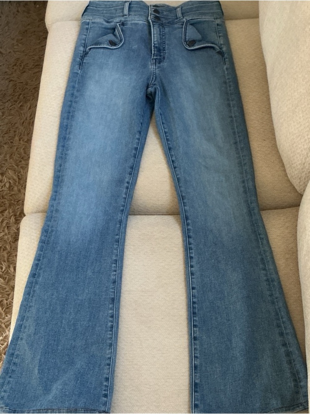 Veronica Beard Giselle Flare Classic Jeans